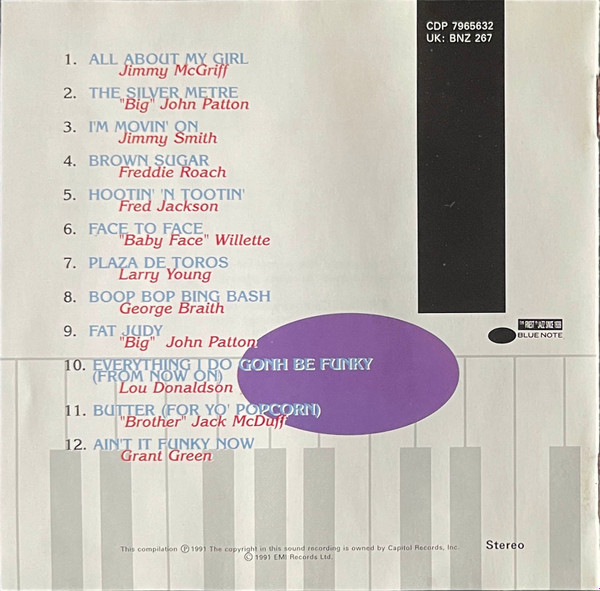 Various - So Blue, So Funky (Heroes Of The Hammond) | Blue Note (CDP 7965632) - 4 Various - So Blue, So Funky (Heroes Of The Hammond) | Blue Note (CDP 7965632) - 4