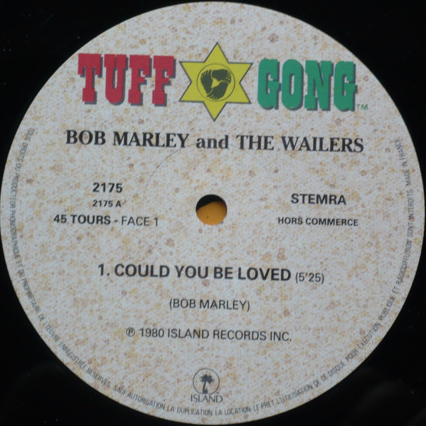 Bob Marley & The Wailers - Could You Be Loved | Tuff Gong (2175) - 3 Bob Marley & The Wailers - Could You Be Loved | Tuff Gong (2175) - 3