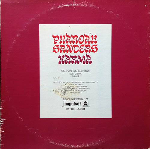 Pharoah Sanders - Karma | Impulse! (A-9181) - 2 Pharoah Sanders - Karma | Impulse! (A-9181) - 2