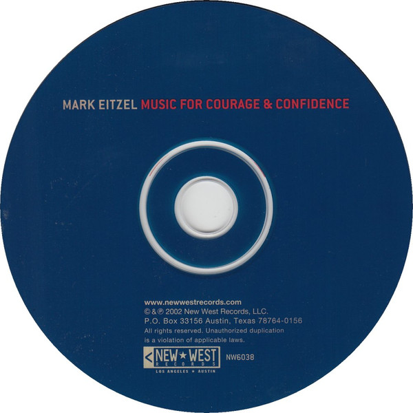 Mark Eitzel - Music For Courage & Confidence | New West Records (NW6038)