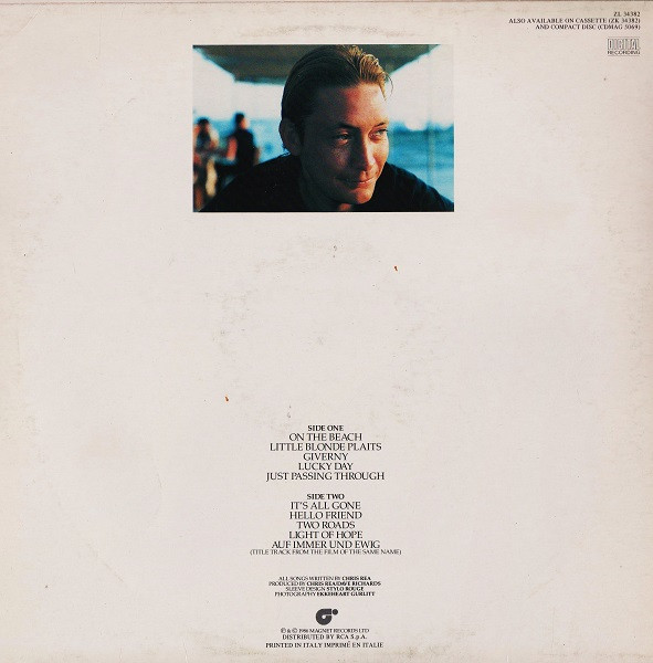 Chris Rea - On The Beach | Magnet (ZL 34382) - 2 Chris Rea - On The Beach | Magnet (ZL 34382) - 2