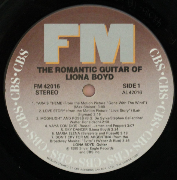 Liona Boyd - The Romantic Guitar Of Liona Boyd | FM (FM 42016) - 3 Liona Boyd - The Romantic Guitar Of Liona Boyd | FM (FM 42016) - 3