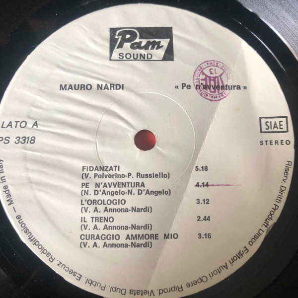 Mauro Nardi - Pe N' Avventura | Pam Sound (PS 3318) - 4