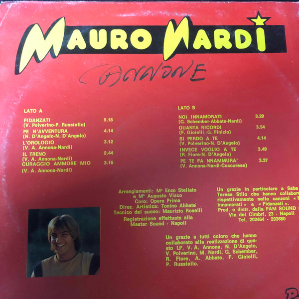 Mauro Nardi - Pe N' Avventura | Pam Sound (PS 3318) - 2