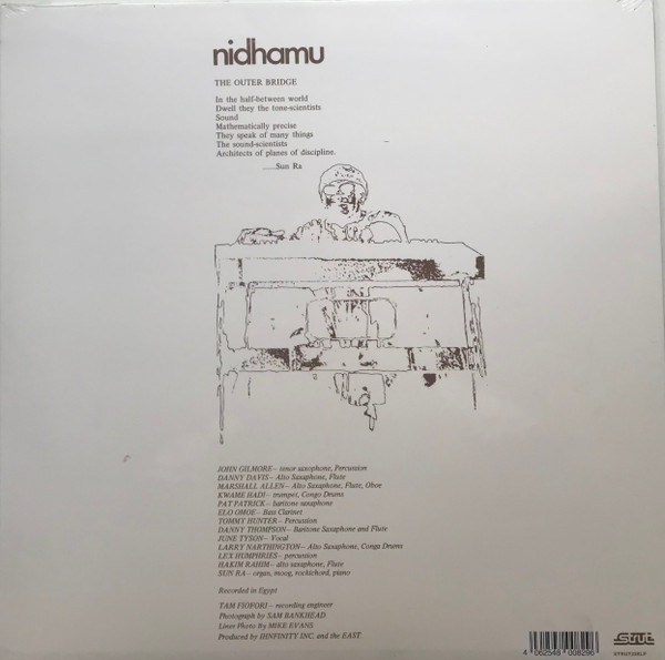 The Sun Ra Arkestra - Nidhamu (Live In Egypt Vol. II) | Strut (Strut228LP) - 2