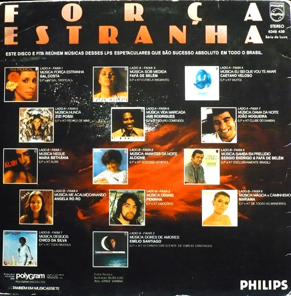 Various - Força Estranha | Philips (6349 439) - 2 Various - Força Estranha | Philips (6349 439) - 2