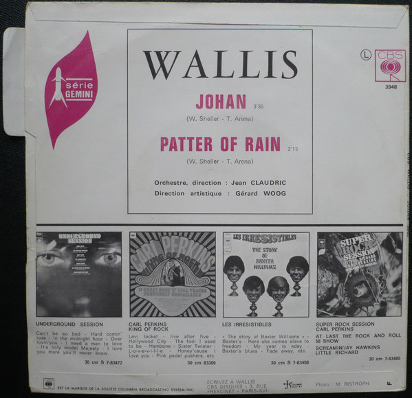 Wallis Franken - Johan | CBS (3948) - 2