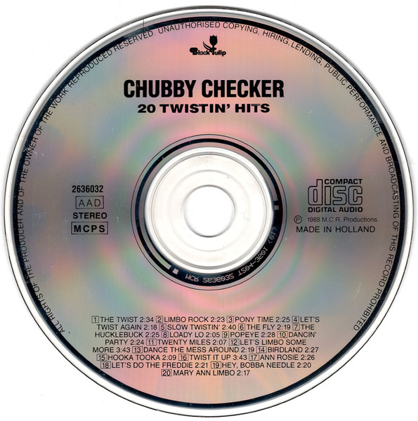 Chubby Checker - 20 Twistin' Hits | Black Tulip (2636032) - 3