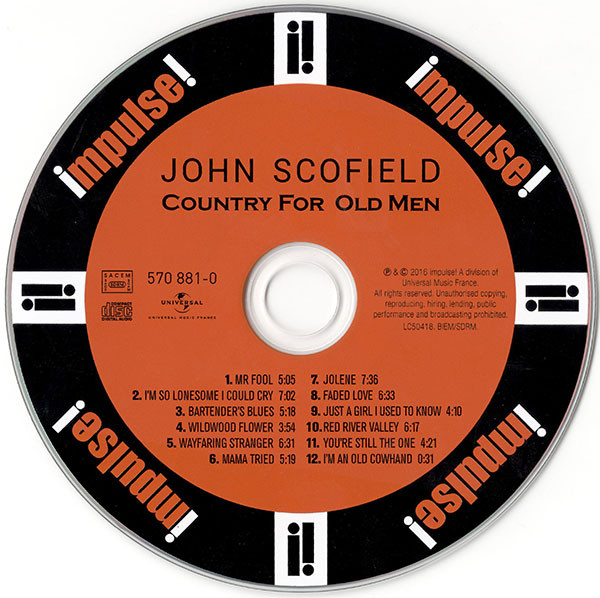 John Scofield - Country For Old Men | Impulse! (0602557088106) - 3