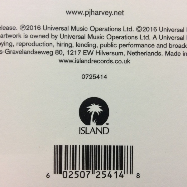 PJ Harvey - The Hope Six Demolition Project | Island Records (0725414) - 4