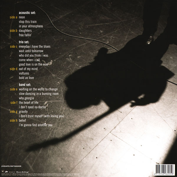 Where The Light Is: John Mayer Live In Los Angeles
