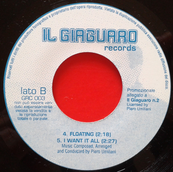 Piero Umiliani - In Lounge | Giaguaro Records (GRC 003)