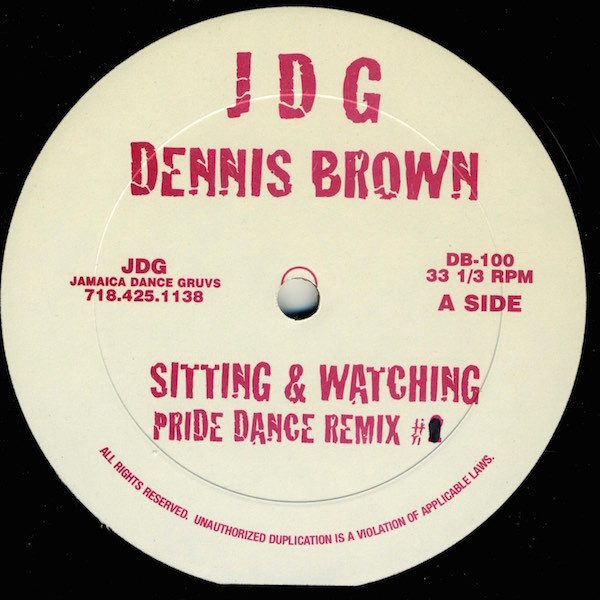 Dennis Brown - Sitting & Watching | Jamaica Dance Gruvs (DB-100) - main Dennis Brown - Sitting & Watching | Jamaica Dance Gruvs (DB-100) - main