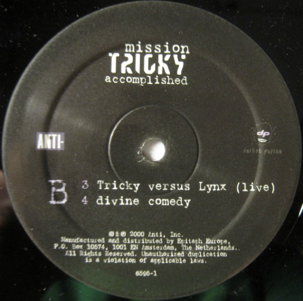 Tricky - Mission Accomplished | Anti- (6595-1) - 4