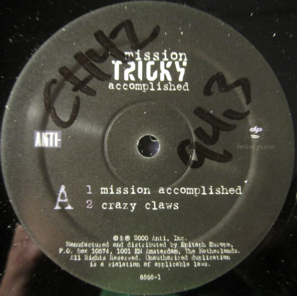 Tricky - Mission Accomplished | Anti- (6595-1) - 3