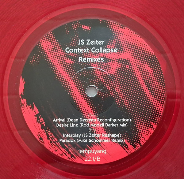 J.S.Zeiter - Context Collapse Remixes | Lempuyang (LPY-22.1) - 2