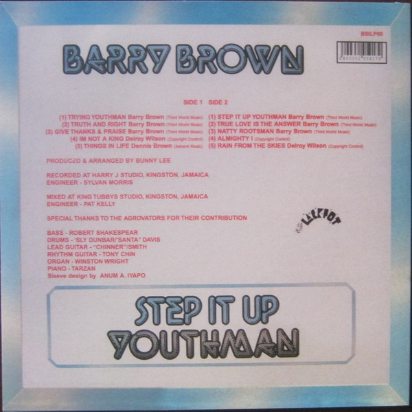 Barry Brown - Step It Up Youthman | Black Solidarity (BSILP60) - 3 Barry Brown - Step It Up Youthman | Black Solidarity (BSILP60) - 3