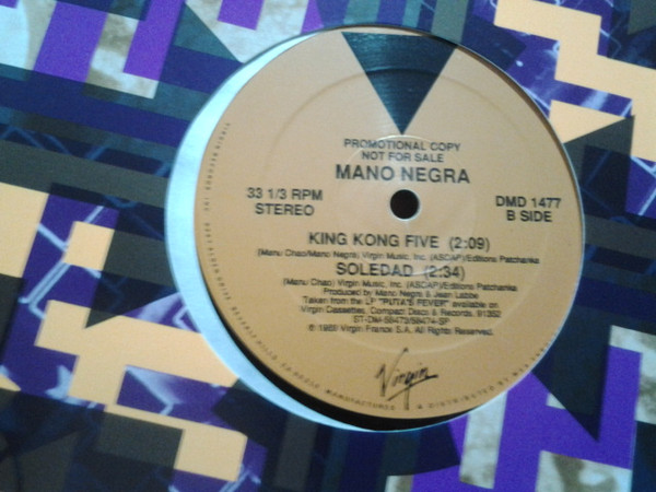 Mano Negra - King Kong Five | Virgin (DMD 1477) - 4