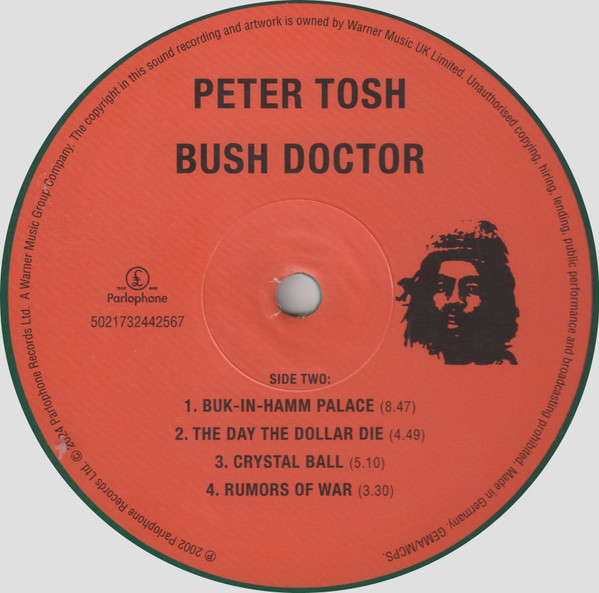Peter Tosh - Mystic Man | Parlophone (5021732442567) - 4 Peter Tosh - Mystic Man | Parlophone (5021732442567) - 4