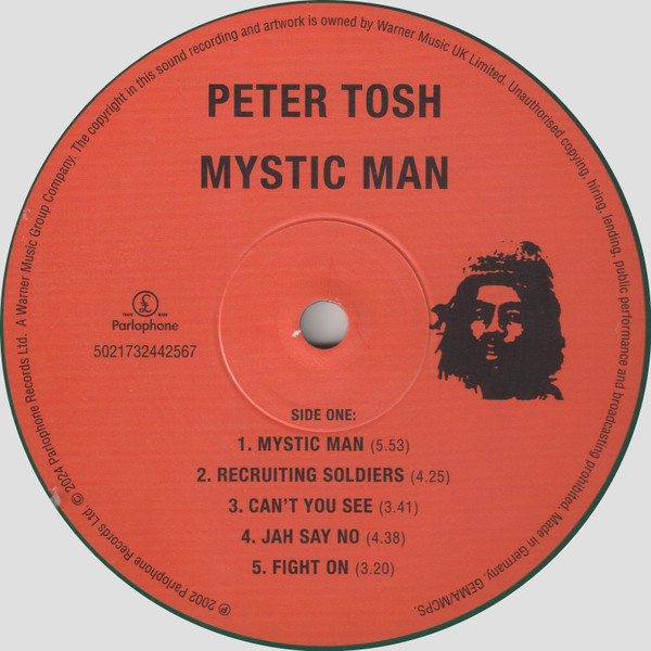 Peter Tosh - Mystic Man | Parlophone (5021732442567) - 3 Peter Tosh - Mystic Man | Parlophone (5021732442567) - 3