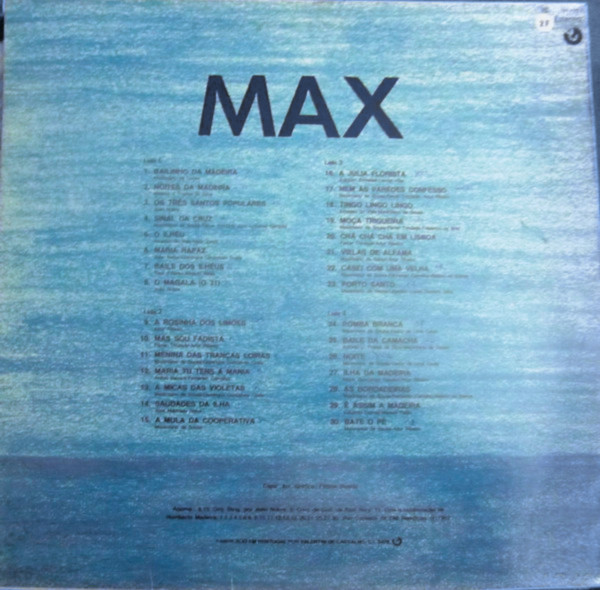 Maximiano De Sousa - Saudade | Valentim De Carvalho (VC 1653593) - 2