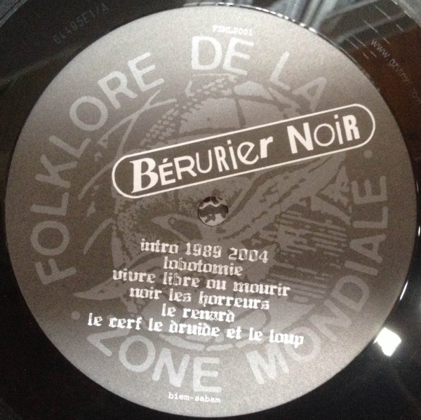 Bérurier Noir - Chants Des Meutes | Folklore De La Zone Mondiale (FZM LP 001) - 3 Bérurier Noir - Chants Des Meutes | Folklore De La Zone Mondiale (FZM LP 001) - 3