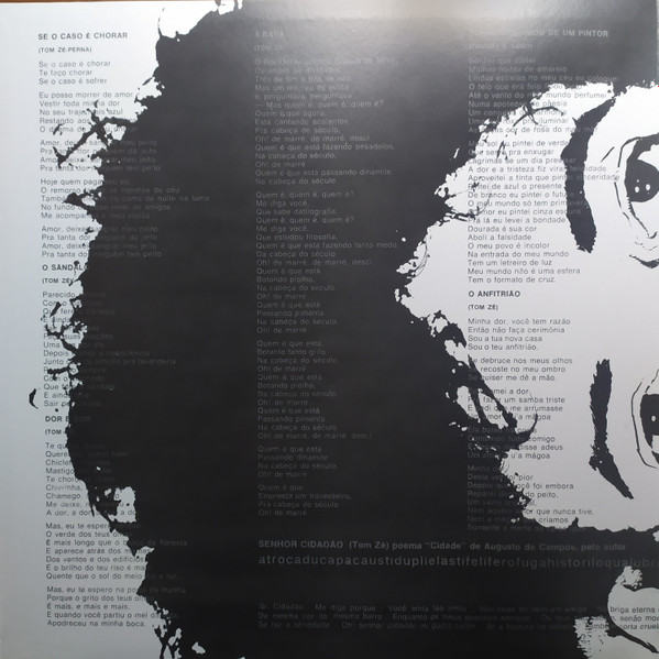 Tom Zé - Se O Caso É Chorar | Polysom (33329-1) - 4 Tom Zé - Se O Caso É Chorar | Polysom (33329-1) - 4