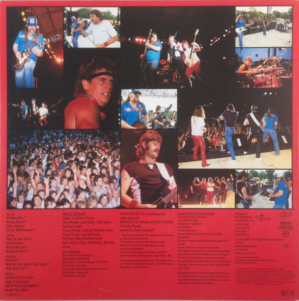 Molly Hatchet - Double Trouble Live | Epic (EPC 88670) - 4