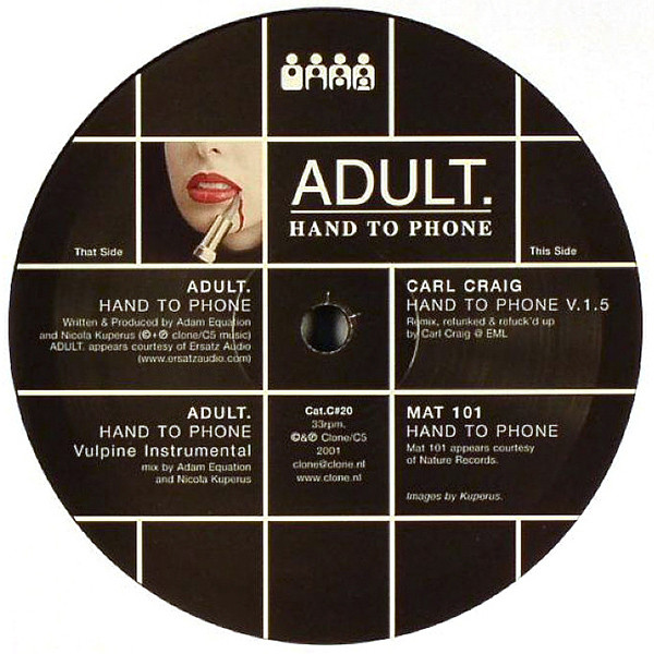 ADULT. - Hand To Phone | Clone (C#20) - 2
