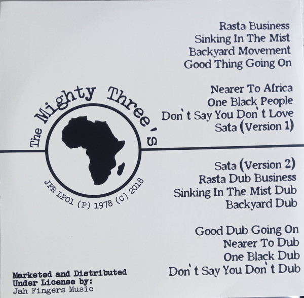 Mighty Threes - Africa Shall Stretch Forth Her Hand | Jah Fingers Music (JFRLP01) - 2 Mighty Threes - Africa Shall Stretch Forth Her Hand | Jah Fingers Music (JFRLP01) - 2
