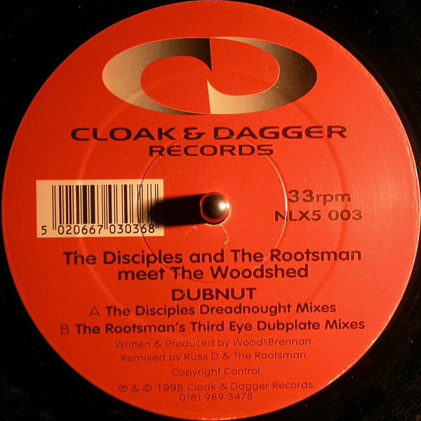 The Disciples And The Rootsman Meet The Woodshed - Dubnut | Cloak And Dagger Records (NLX 5003)
