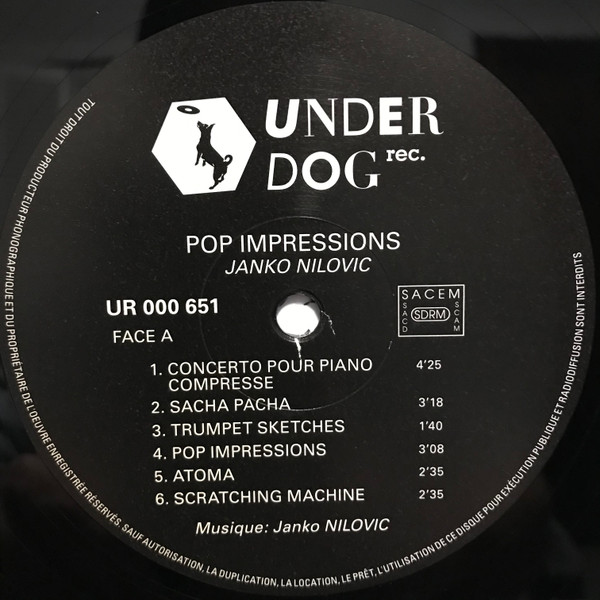 Janko Nilovic - Pop Impressions | Underdog Records (UR000651) - 3