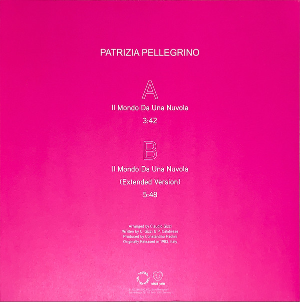 Patrizia Pellegrino - Il Mondo Da Una Nuvola | Miss You (MISSYOU023) - main