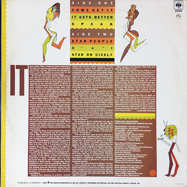 Miles Davis - Star People | CBS (25395) - 2 Miles Davis - Star People | CBS (25395) - 2