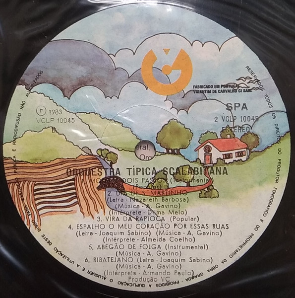 Orquestra Típica Scalabitana - Borda d`água | Valentim De Carvalho (2 VCLP 10045) - 3
