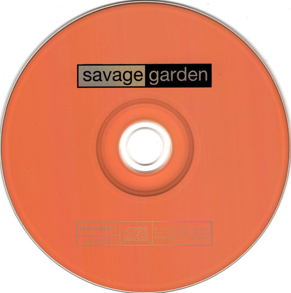 Savage Garden - Savage Garden | Columbia (CK 67954) - 3 Savage Garden - Savage Garden | Columbia (CK 67954) - 3