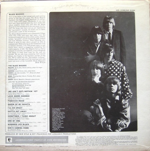 Blues Magoos - Psychedelic Lollipop | Mercury (SR-61096) - 2