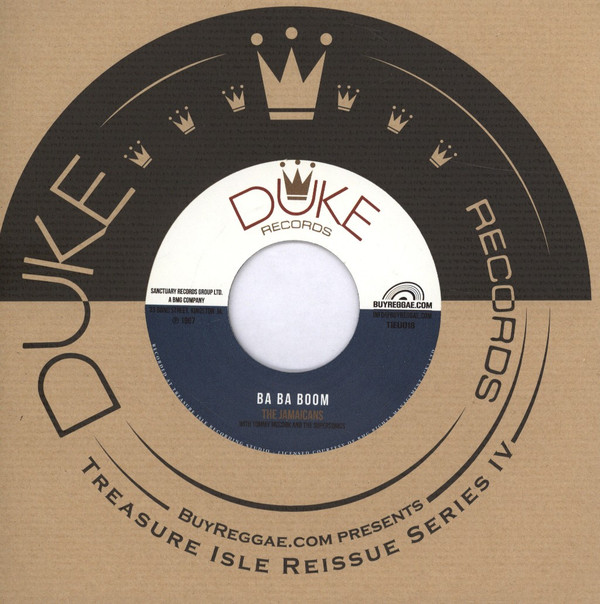 The Jamaicans With Tommy McCook & The Supersonics / Errol Brown With Tommy McCook & The Supersonics - Ba Ba Boom / Twilight Zone | Duke Records (none)