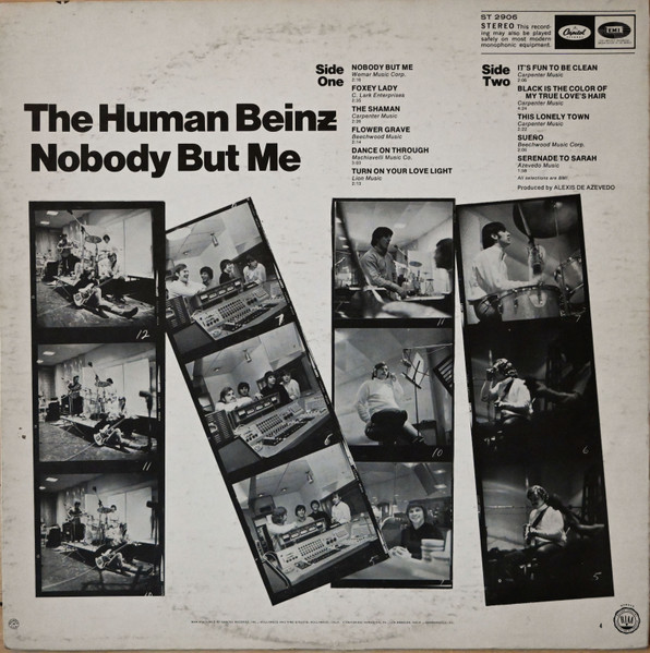The Human Beinz - Nobody But Me | Capitol Records (ST 2906) - 2 The Human Beinz - Nobody But Me | Capitol Records (ST 2906) - 2