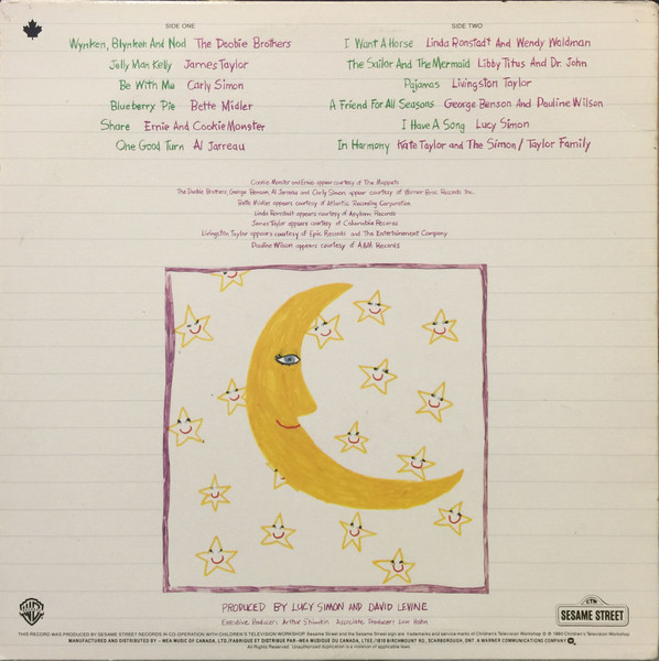 Various - In Harmony - A Sesame Street Record | Sesame Street Records (XBS 3481) - 2 Various - In Harmony - A Sesame Street Record | Sesame Street Records (XBS 3481) - 2