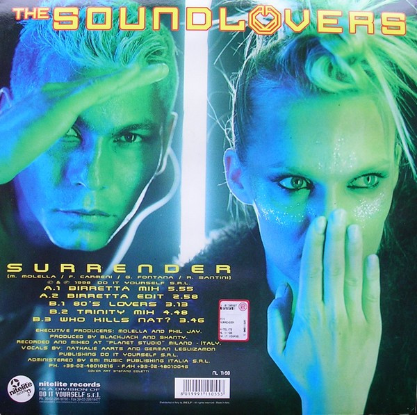 The Soundlovers - Surrender | Nitelite Records (NL 11-98) - 2 The Soundlovers - Surrender | Nitelite Records (NL 11-98) - 2