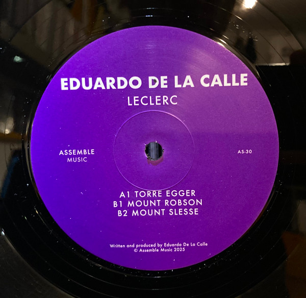 Eduardo De La Calle - Leclerc | Assemble Music (AS-30) - main