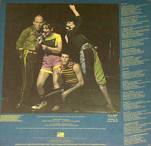 The Manhattan Transfer - The Best Of The Manhattan Transfer | Atlantic (ATL 50856) - 2