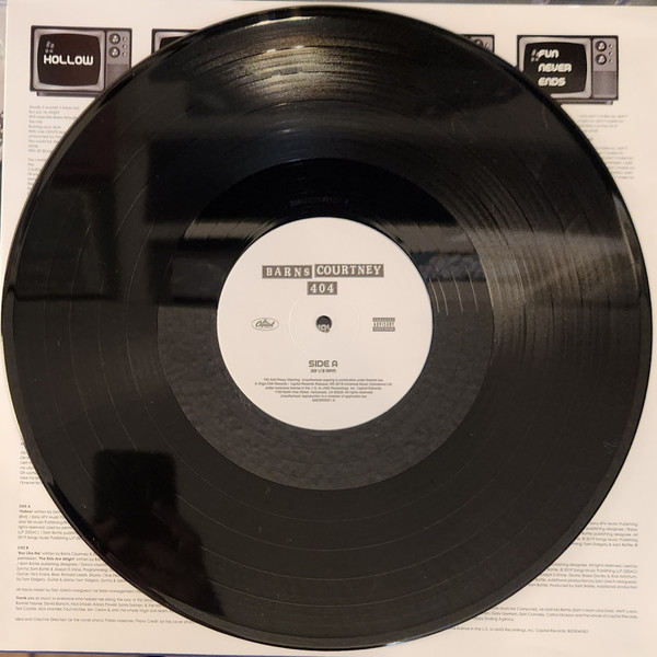 Barns Courtney - 404 | Virgin EMI Records (B003040301) - 3