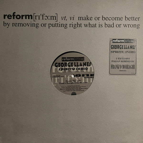 George Llanes, Jr. - Spiritu Indio | Reform (REF 028)