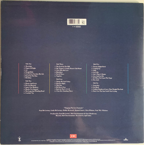 Paul McCartney - Tripping The Live Fantastic | Parlophone (3-62 7947781) - 2 Paul McCartney - Tripping The Live Fantastic | Parlophone (3-62 7947781) - 2
