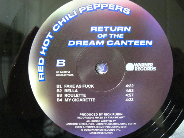 Red Hot Chili Peppers - Return Of The Dream Canteen | Warner Records (0093624875635) - 4