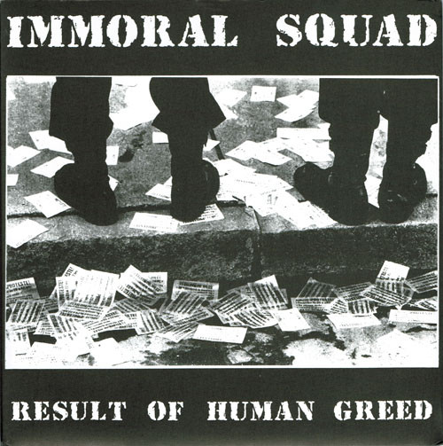 Immoral Squad - Result Of Human Greed | Doomsday Machine Records (DMR1) - main