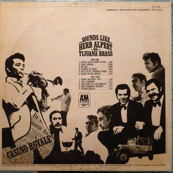 Herb Alpert & The Tijuana Brass - ...Sounds Like... | A&M Records (SP-4124) - 2