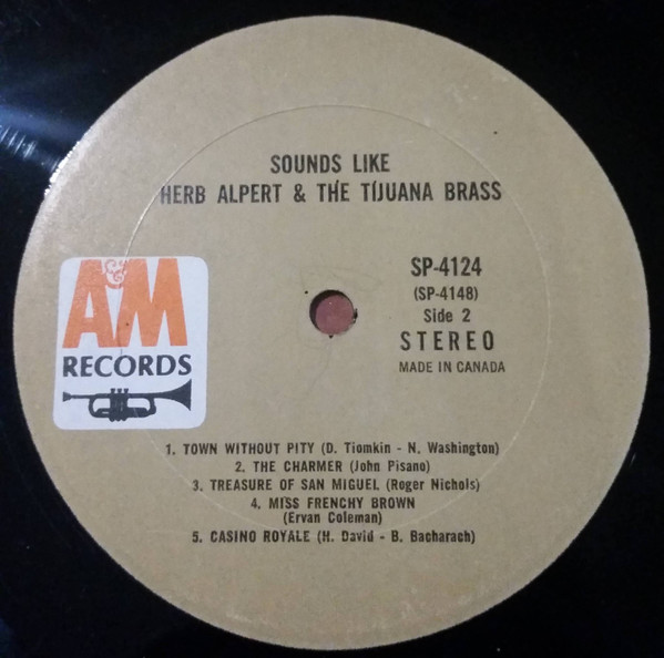 Herb Alpert & The Tijuana Brass - ...Sounds Like... | A&M Records (SP-4124) - 4